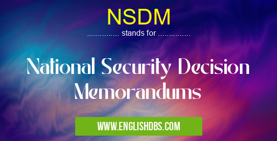 NSDM