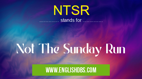 NTSR