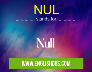 NUL