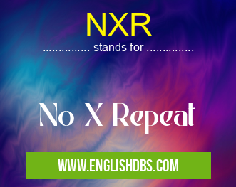 NXR