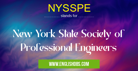 NYSSPE