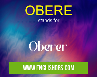 OBERE