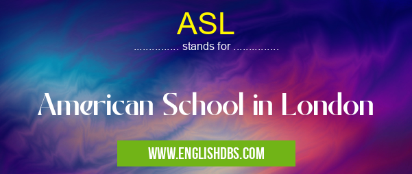 ASL