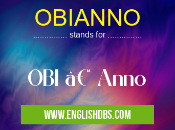 OBIANNO