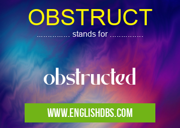 OBSTRUCT