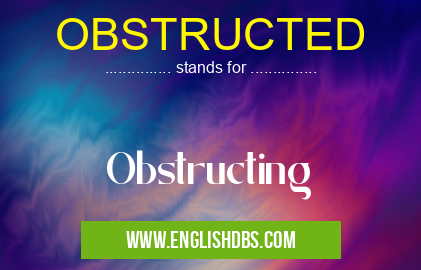 OBSTRUCTED