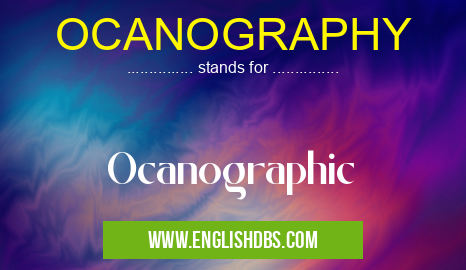 OCANOGRAPHY