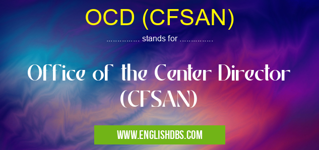 OCD (CFSAN)