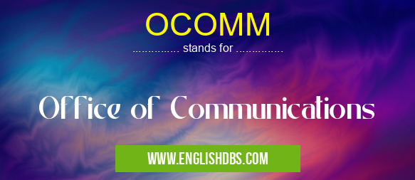 OCOMM