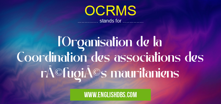 OCRMS