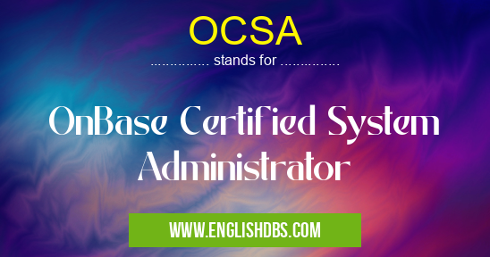 OCSA