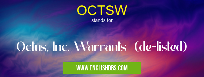 OCTSW