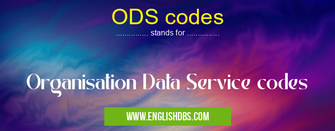 ODS codes