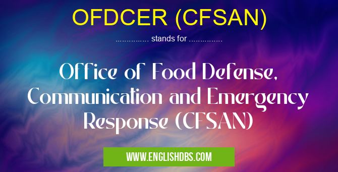 OFDCER (CFSAN)