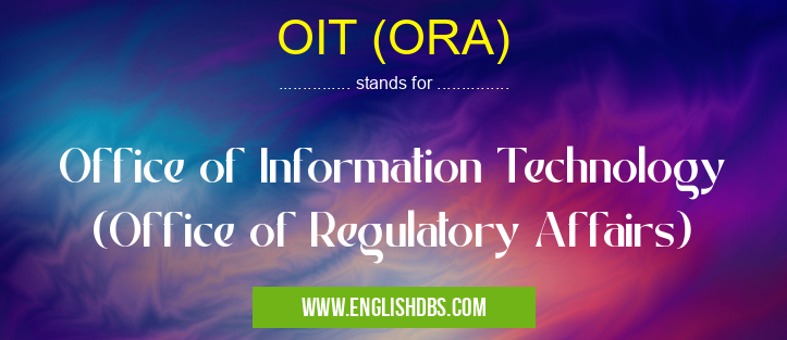 OIT (ORA)