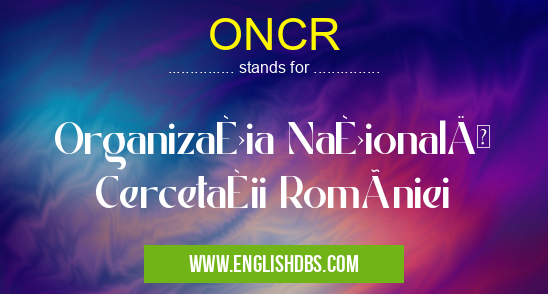 ONCR