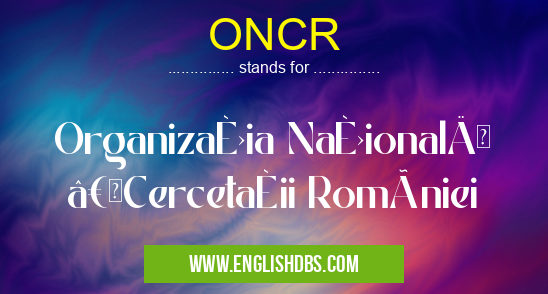 ONCR