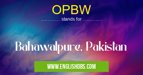 OPBW