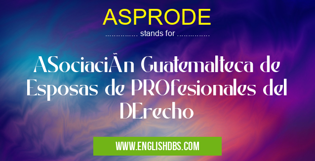 ASPRODE