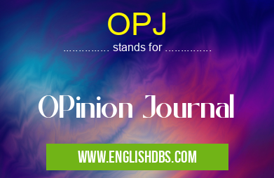 OPJ