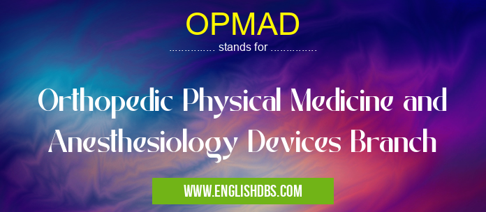 OPMAD