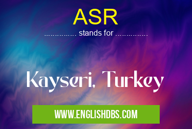 ASR