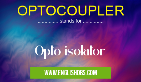 OPTOCOUPLER