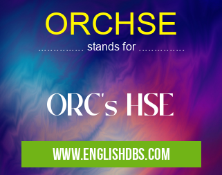 ORCHSE