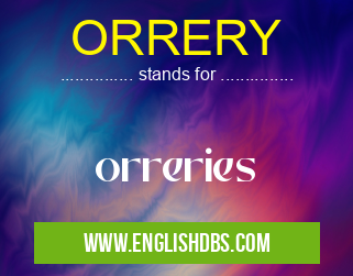 ORRERY