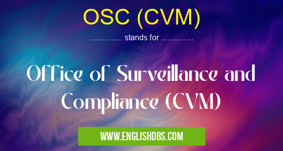 OSC (CVM)