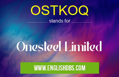 OSTKOQ