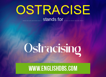 OSTRACISE