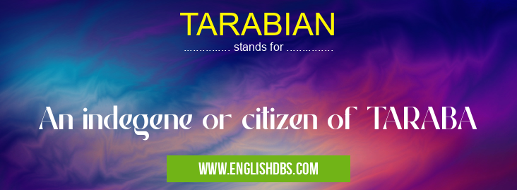 TARABIAN