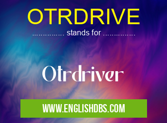 OTRDRIVE