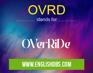 OVRD