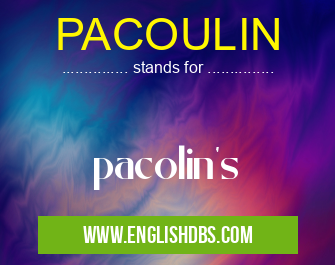 PACOULIN