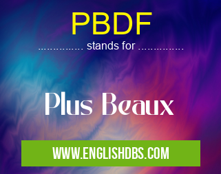 PBDF