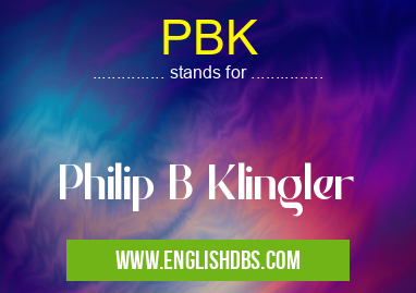 PBK