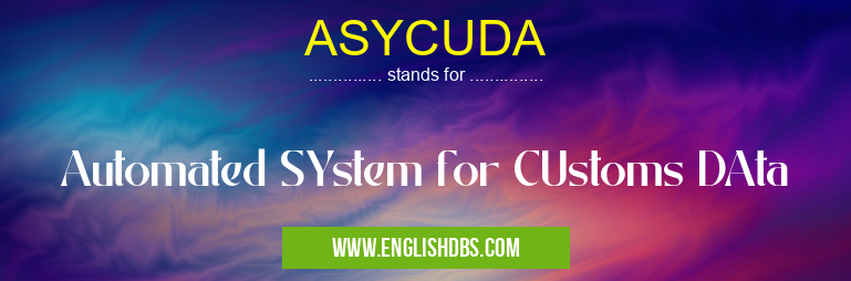 ASYCUDA