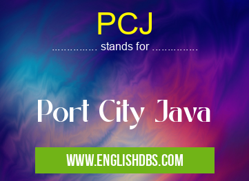 PCJ