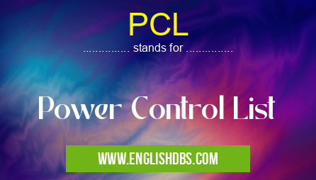 PCL