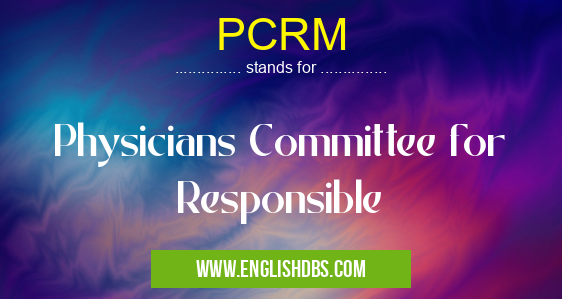 PCRM