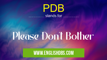 PDB