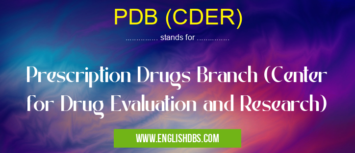 PDB (CDER)