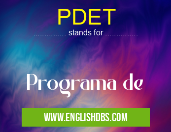 PDET