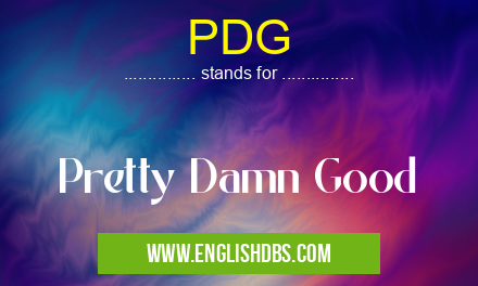 PDG