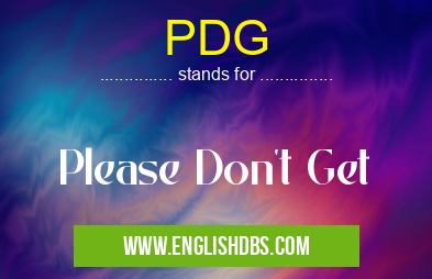 PDG