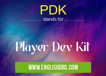 PDK