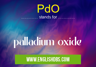 PdO