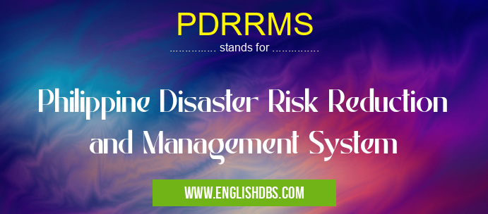 PDRRMS